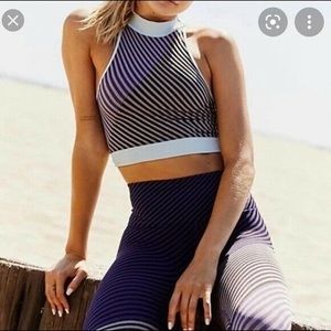 Free People Finders Keepers Crop Top Aerial Combo M/L